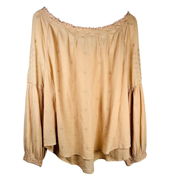 Doen Daisy Size Small Blouse Top Boho Designer Oversized Relaxed - Picture 3 of 8